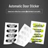 Honda Odyssey Automatic Door Warning Stickers - Elysion GL8 Electric Door Decorative Decals