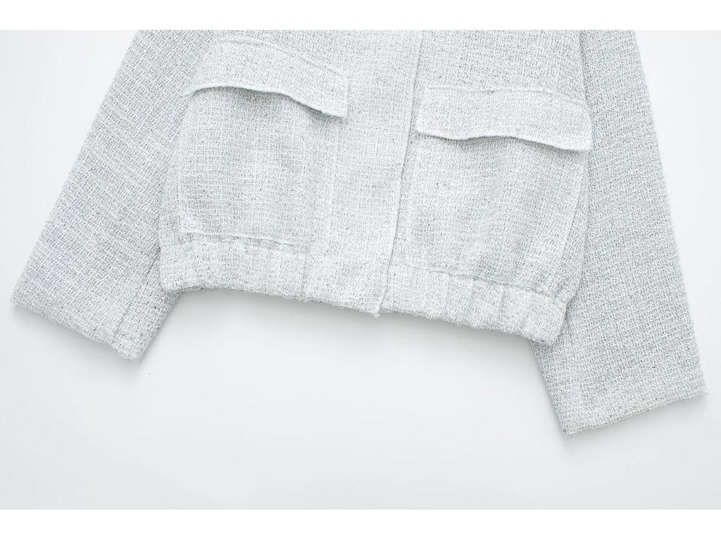 Spring 2025 Street Style Sequin Jacket