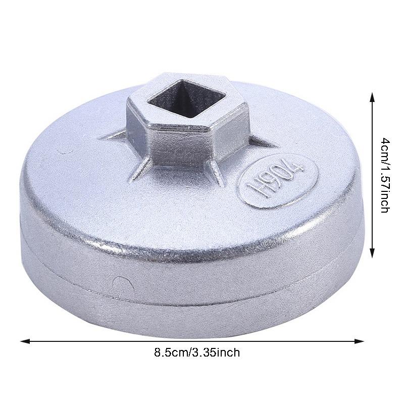 Wrench Auto Tool 1/2 Square Drive 65mm 67mm 74mm End Cap Oil Filter Wrench Auto Hand Tools Remover Tool For Toyota BMW