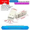 USB 3.0 Type A Male To Female 90/180 Degree and Type B Female Square Port Connector