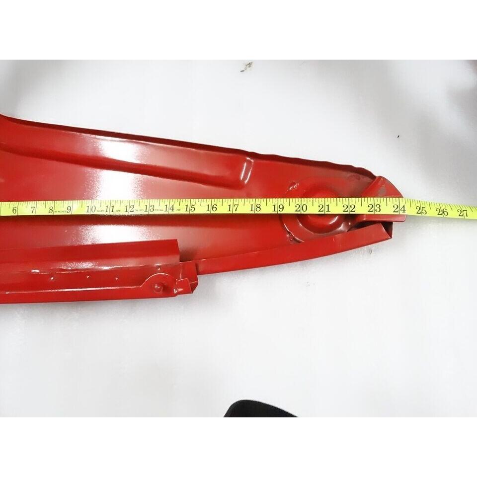 Motorhauben-Seitenwand-Set Stahlrot lackiert Massey Ferguson Traktor |Passend für