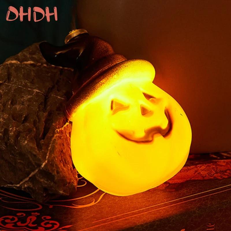 Halloween Decoration Pumpkin String Lights Portable LED Light String Holiday Decoration Lights Outdoor Indoor Home Party Decor