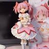 Figurină Aniem 15Cm Puella Magi Madoka Magica Postură Șezând Figurină de Acțiune Brânză Model Fată Magică Statuetă Decor Păpuși Jucării Cadou