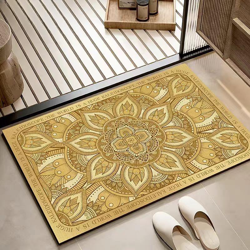 Bathroom absorbent diatom mud toilet doormat toilet toilet floor mat toilet carpet