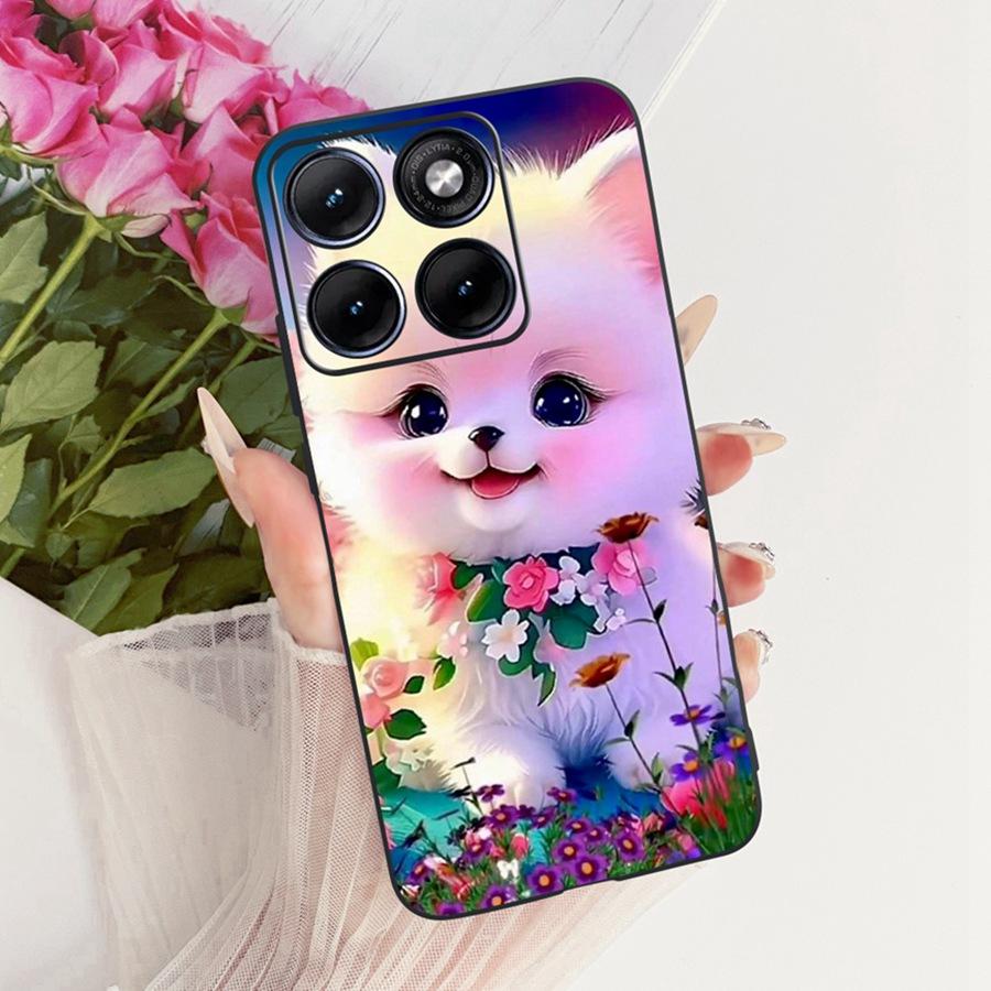 For Motorola Edge 70 Fusion Phone Case 2026 Cover Cute Cats Printing Soft Silicone Shell for Moto Edge70 Fusion XT2605-1 Funda