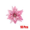 Simulation Christmas Flowers Cloth Decoration Plastic For Decoration Christmas Trees Christmas Wreaths Decoration