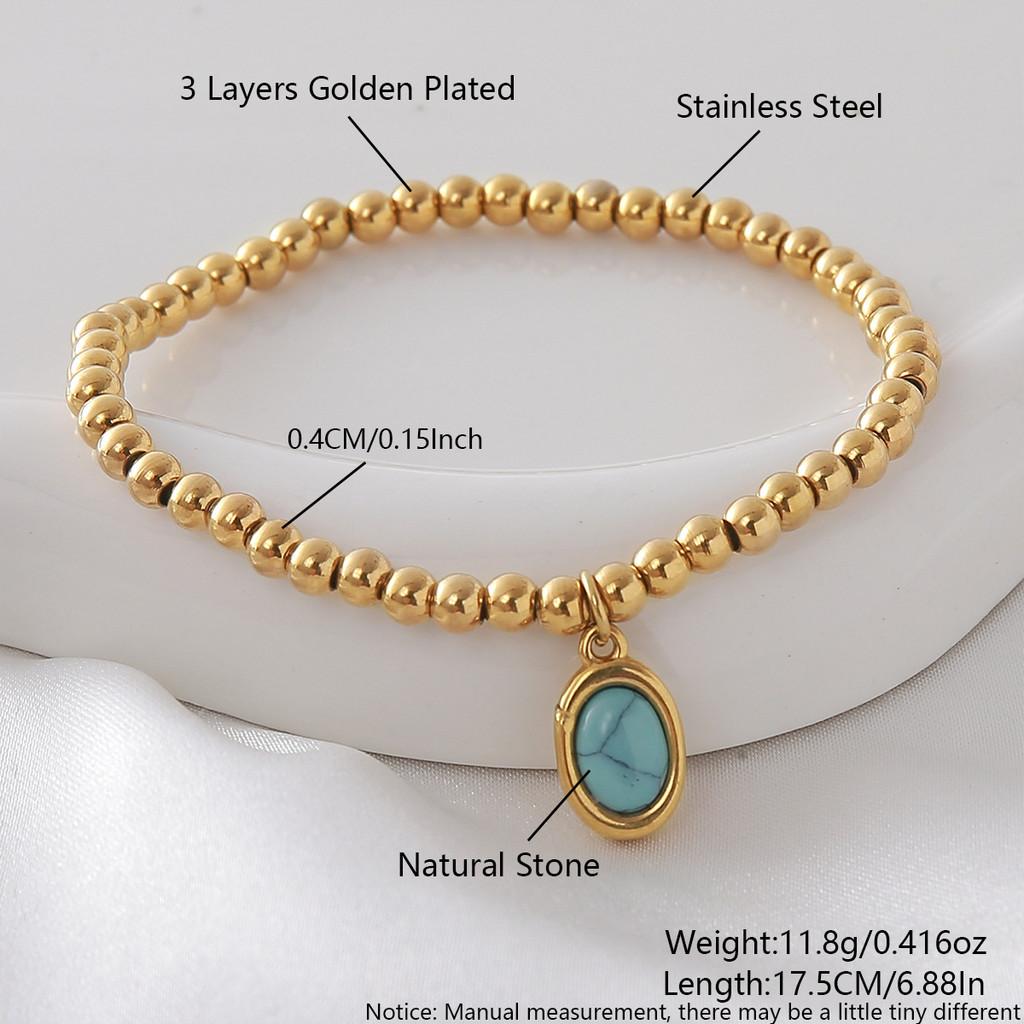 Included Stainless Steel Birthstone Pendant Personal Bracelet For Men And Women