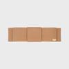 J.RIBBON Square Ribbon Leather Hairpin - Sandy Camel (JAI1HP5BV829PUCB0)