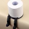 Novelty Toilet Paper Holder Fun Addition Bathroom Decor Accessories