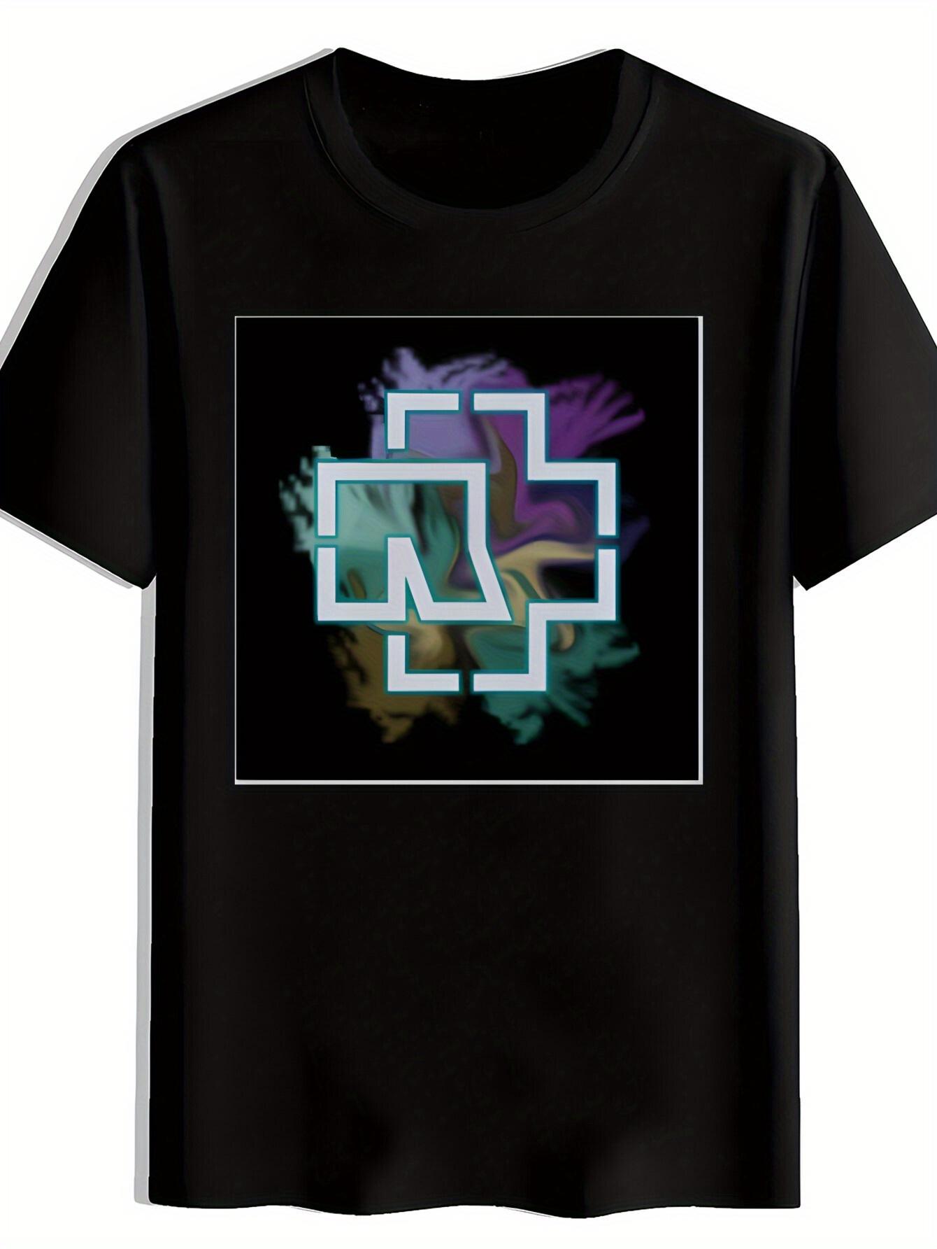 T-shirt Retro Rock Band Graphic - Short Sleeve XXXL