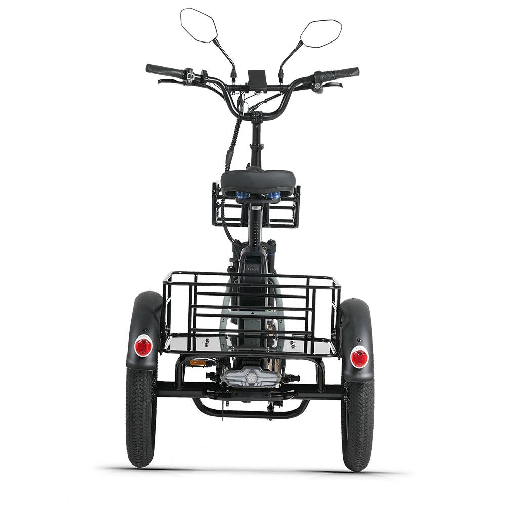 Cysum AG1 Pro All-Terrain Electric Tricycle 48V20AH Battery 750W Motor 150KM Range Cargo Electric Bicycle For Unisex