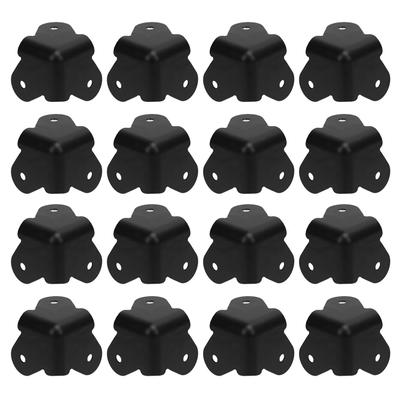16PCS Angle Corner Protectors Iron Metal Edge Guard Speaker Corner Protectors for Guitar Amplifier
