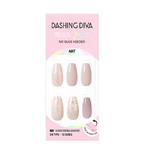 

DASHING DIVA Magic Press Nail/Pedi 62 types Calming Lilac