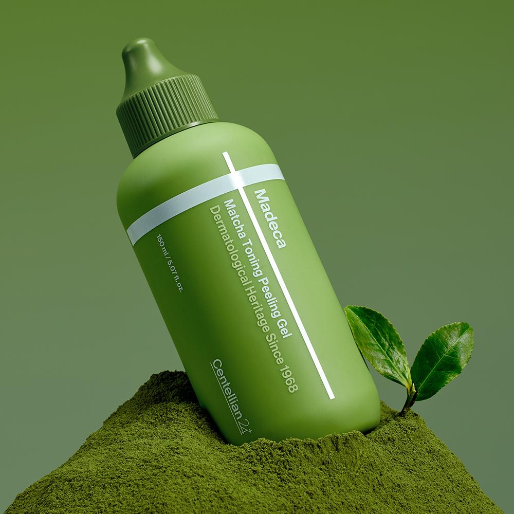 [centellian24] Madeca Matcha Toning Peeling Gel 150ml & Cleansing Oil 200ml Set