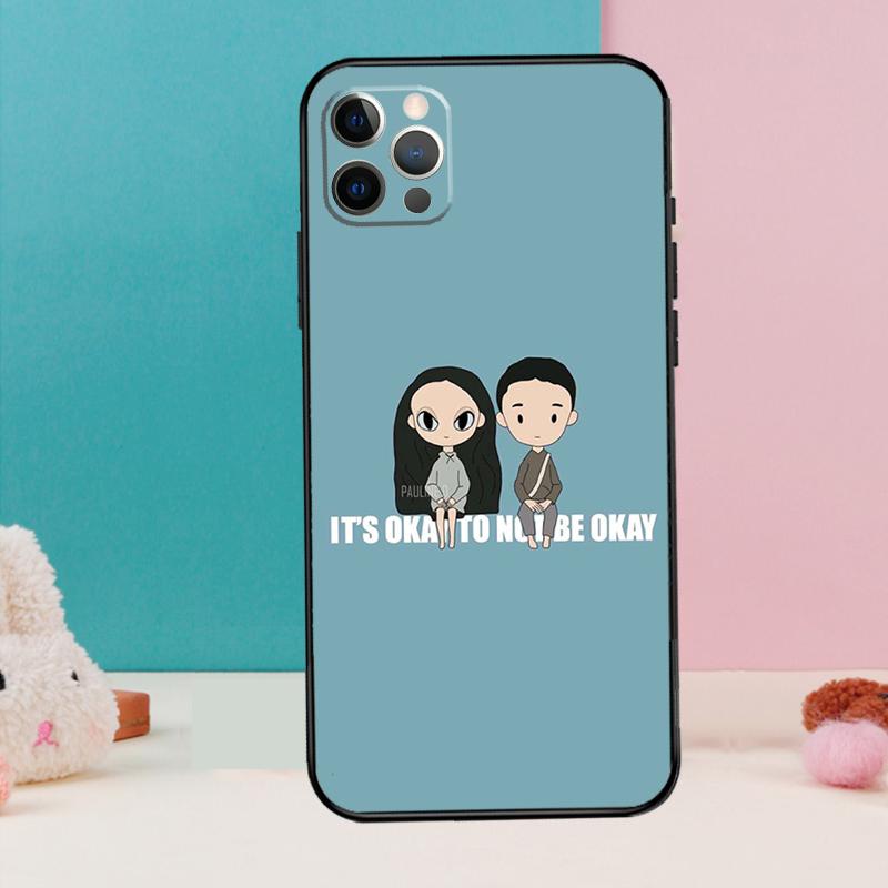 Koreanisches Drama Es ist okay, nicht zu sein Handyhülle für iPhone 17 Air 16 15 13 12 11 14 Pro Max 12 13 mini 15 16 Plus 16e Hülle Coque