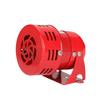 Powerful 120dB Mini Motor Siren MS-190, Metal Horn Alarm 220V, Industrial Rotating Warning Light/Siren with Screw Mount