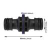 Garden Hose Connector 16mm Plastic Hose Joiner Double Male Hose Connector for Water Gun Hose Gardening Car Washing