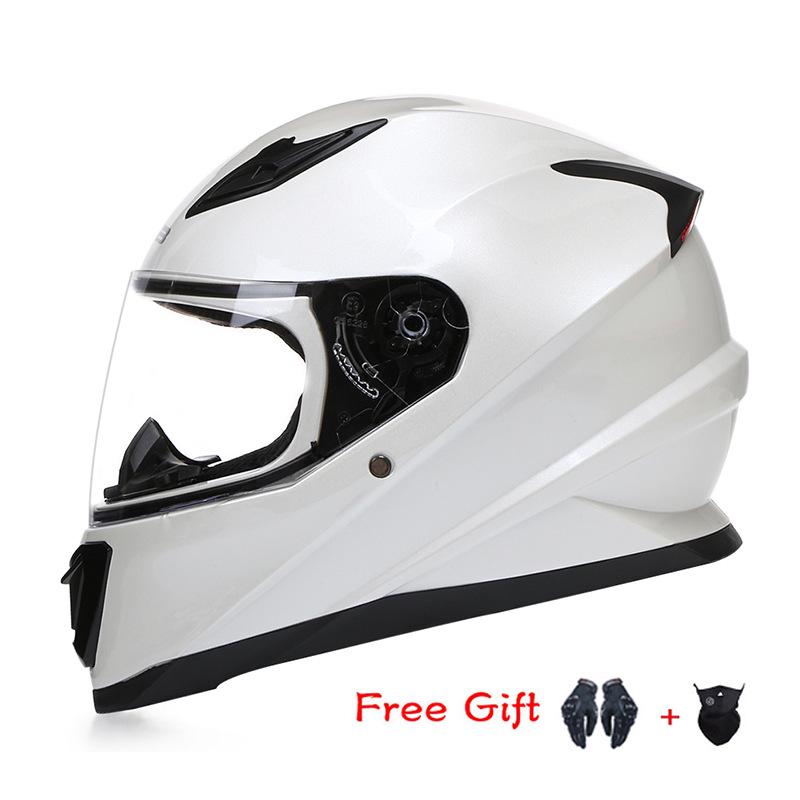 Universal Full-Face Motorcycle Helmet for All-Season Adult Riding