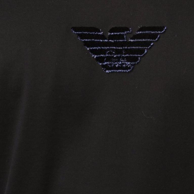 EMPORIO ARMANI T-Shirts Men's Navy Blue Crew Neck Moderate 3L1TCQ-1JSAZ-0920