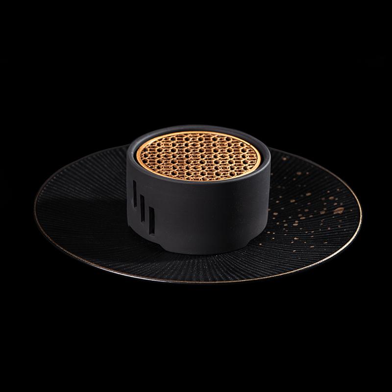 Ceramic Dining Plates Heating Furnace Combination Special Tableware Dessert Plate Fruit Bowl Dim Sum Dish Snack Tray Sushi Plate