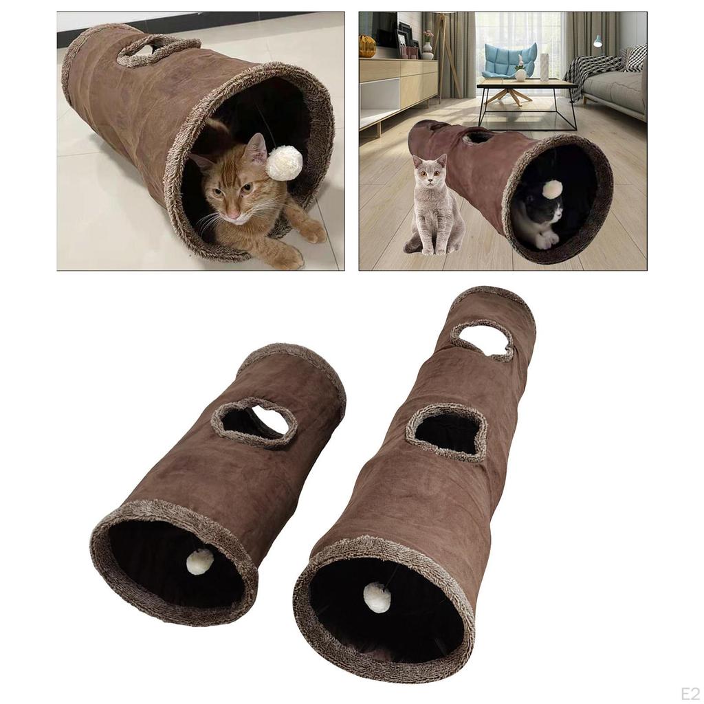 Cat Tunnel Interactive Tube Foldable Pet Dogs