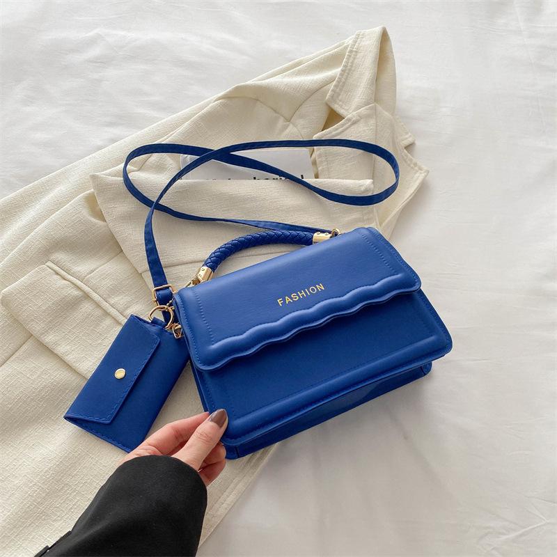 Ležérní personalizovaná malá čtvercová taška, osobnost, estetický nový design, jarní taška do podpaží, moderní taška přes jedno rameno