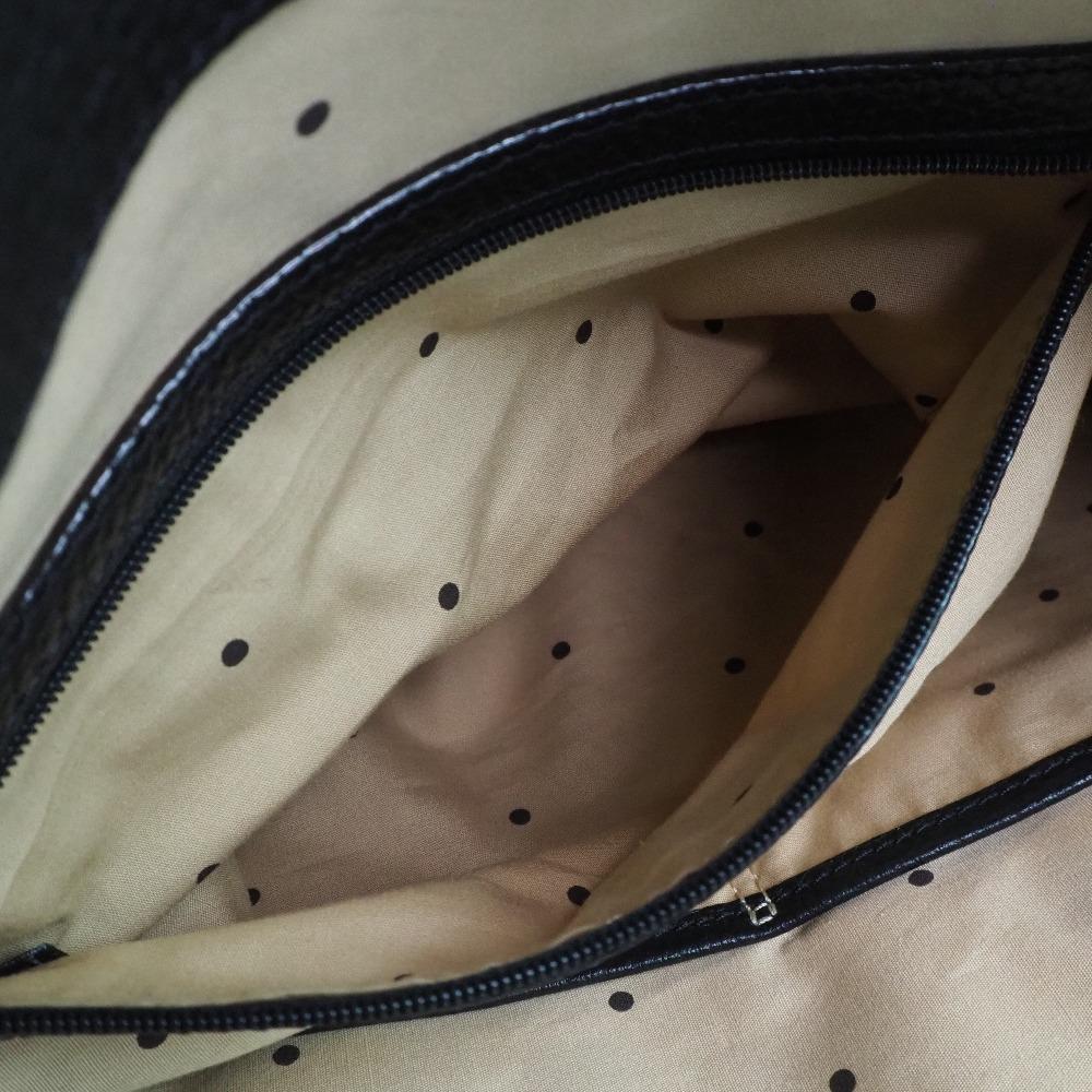 Kate Spade Tote Bag black leather Women Used