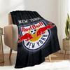 New York Bulls Crest Blanket Lightweight Ideal Bedding Blanket Perfect for Travel, Camping, Living Rooms, Offices, Sofas, Fan Christmas gift