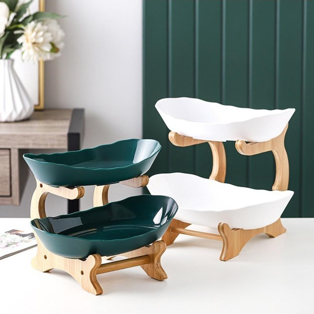 Household Use Fruit Basket Multifuctional Kitchen Fruit Bowl Luxury Tableware Dishes