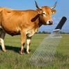 Viehpflege Harke Unterwolle Harke Rückenkratzer Ergonomischer Stahl Kaschmirwolle Entfilzungskamm Für Schaf Kuh Ziege Tiere