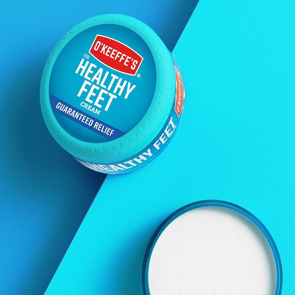 O'Keeps for Healthy Fit Cream Self-Type Foot Care Unscented, 91g, 1 Unit