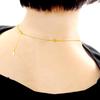Lala Christie Adjustable 18K Chain, Azuki, Gold, la97-0001-ayg