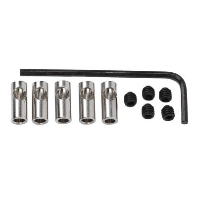 Adapter wału RC silnik 3,17mm do 5mm tuleja redukcyjna z kołem zębatym tuleja do zmiany osi do konwersji