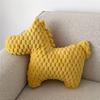 Animal Plush Cushion With Solid Color Design For Living Room Decor