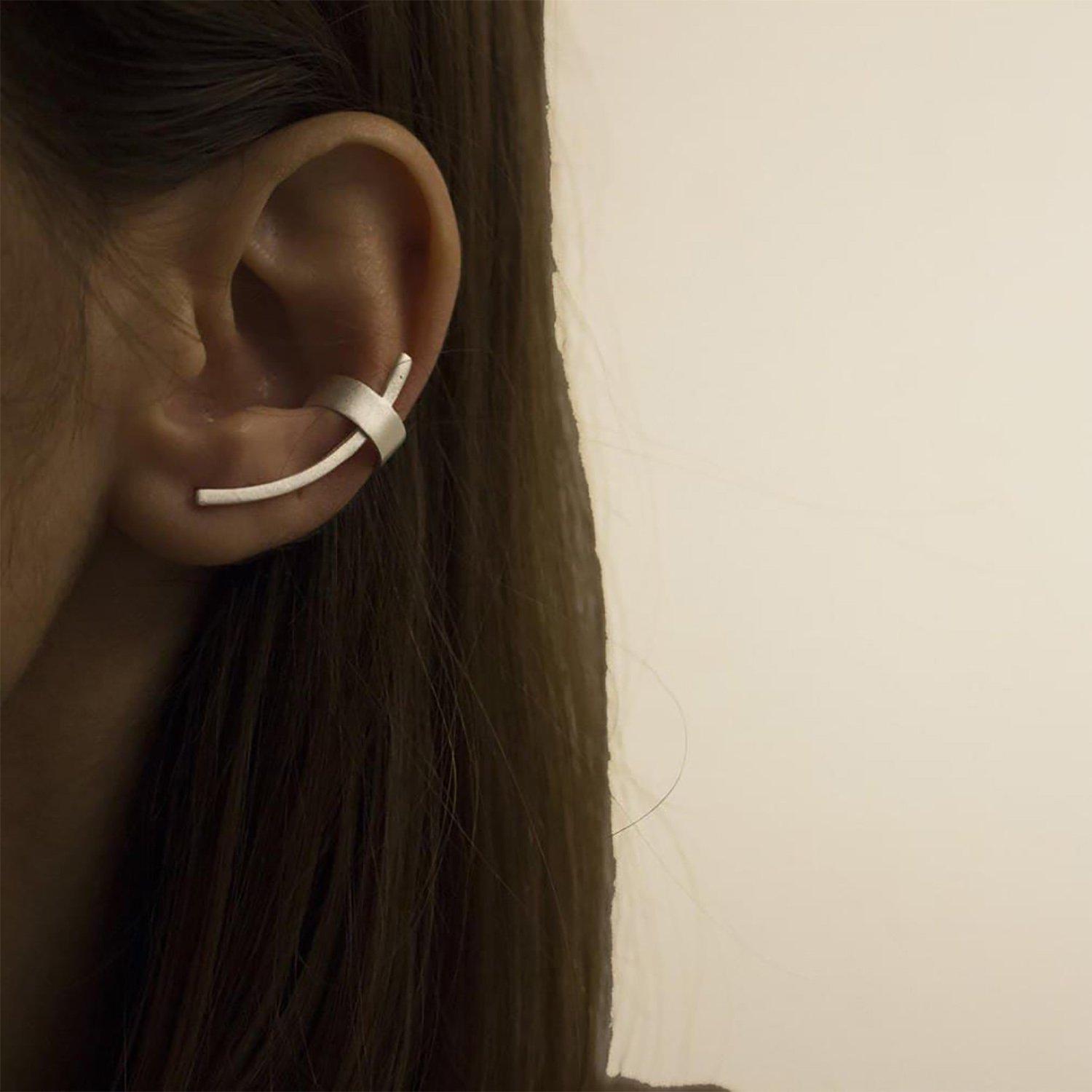 

Срібна каффа Дотик Oniks 3.7 cm Left срібний