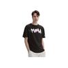 Puma Classics FTP Letter Print Crew Neck Pullover Casual Sports Short Sleeve American Vintage T-Shirt Unisex T-Shirt Black 625828-01