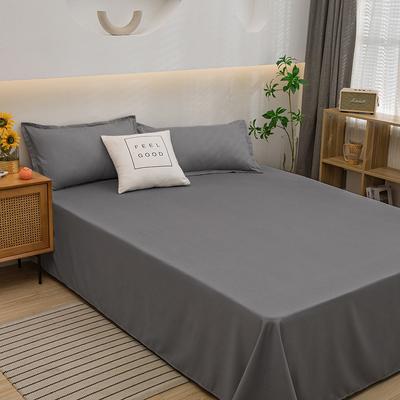 Simple Single Piece Single Item Solid Color Washed Cotton Sheets Three-Piece Set Student Dormitory Pillow Source