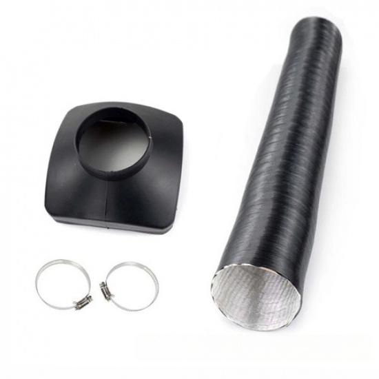 Air Outlet Vent Cover 75mm with 100cm Vent Duct for Diesel Heater Parts
