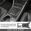 Carbon Fiber ABS Suede Gear Shift Panel Trim Cover for Mercedes A Class W176 CLA C177 GLA X156 2013-2018