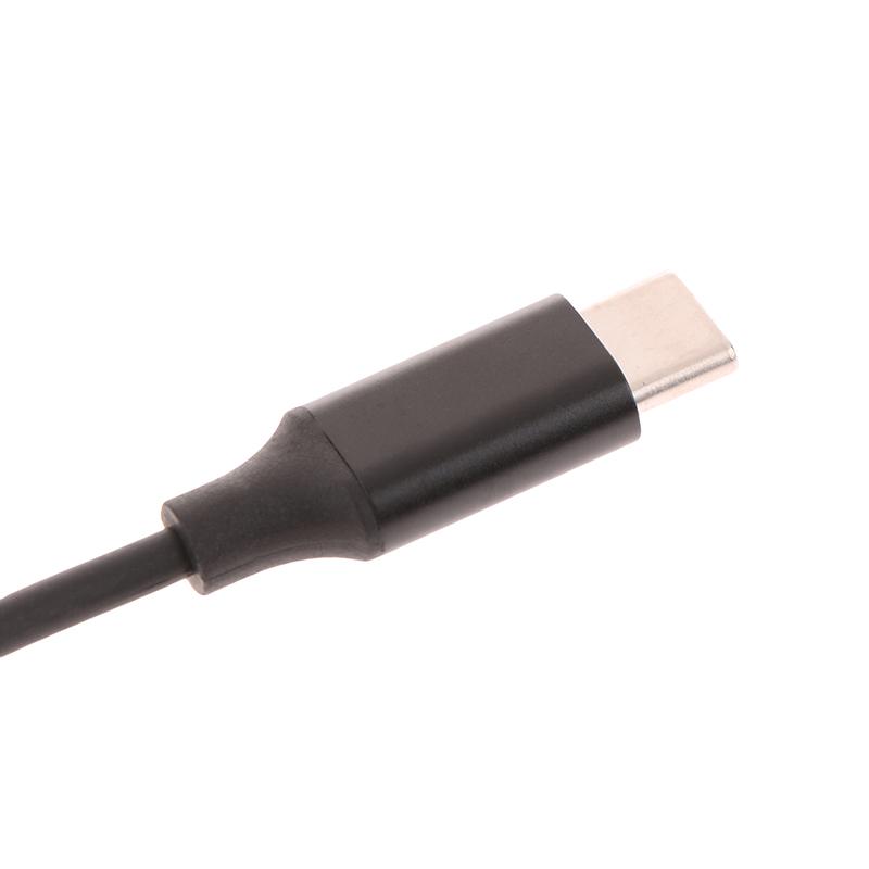 Radio Mic Collar Clip Chest Mic Adapter Cable 3.5Mm Trs To Type-C Cable