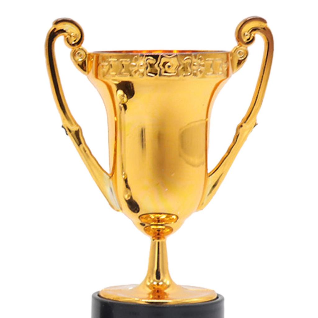 3x Kids Mini Trophies Mini Award Trophy Cups, Decorative Ornaments for Sports Tournament