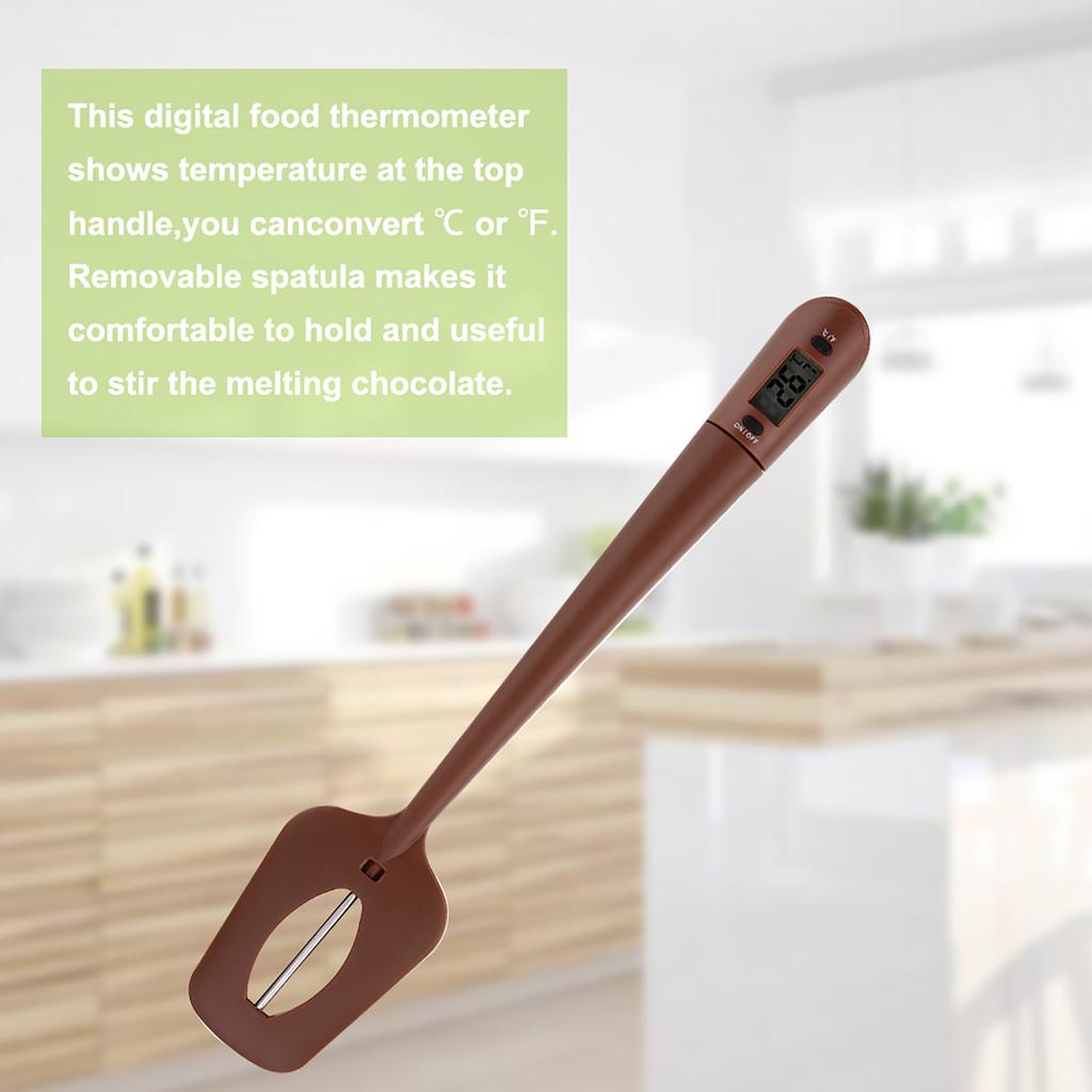 Portable Household Kitchen Digital Cooking Food Thermometer For Chocolate Syrup Sauce