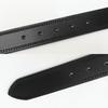Belt, 35mm Wide, 118cm Long, Made In Japan, Cowhide Leather, Double Stitching, 0111128