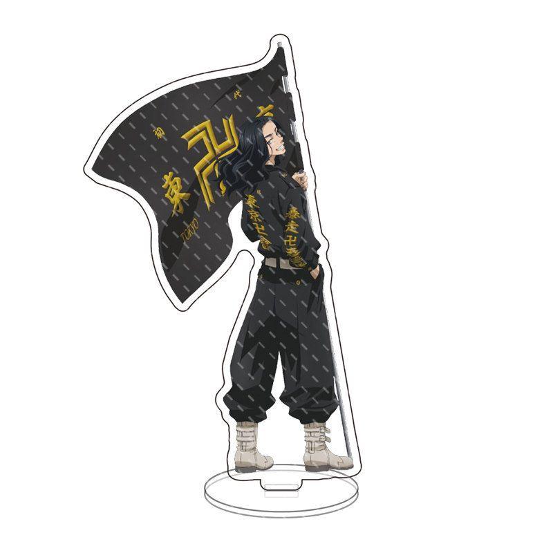 Exquisite Anime Tokyo Revengers Figure Cosplay Acrylic Stands Manjiro Ken Takemichi Hinata For Fans