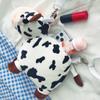 Women Crossbody Milk Cow Bag Students Cute Cartoon Doll Casual Shoulder Bag Mobile Phone Bag Surprise Gift