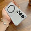 Case for OPPO A5i Pro 4G/5G Wireless Charging Magnetic Ring Casing Anti-Fingerprint Matte Cover