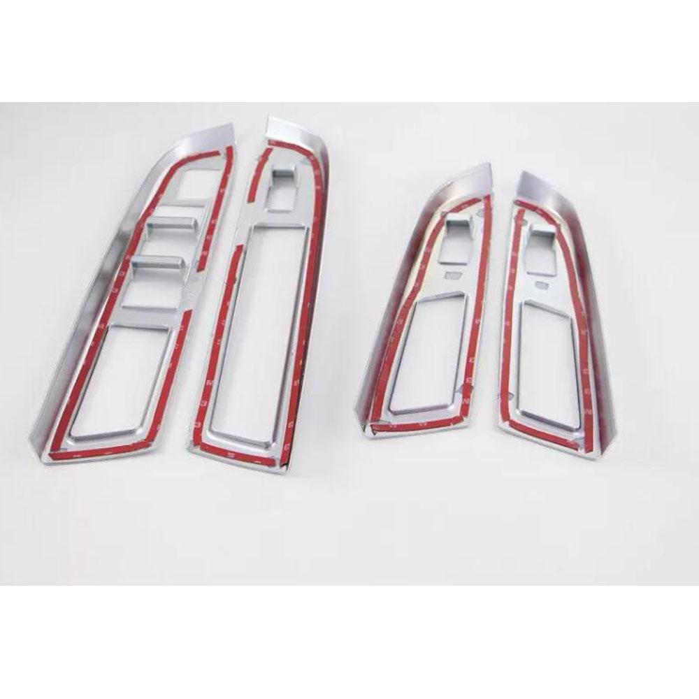 Für Subaru XV 2012 2013 2014 2015 2016 2017 Auto ABS Matte Innentür Fenster Glas Panel Armlehne Lift Schalter Taste Trim