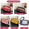 MANATAS Suitcase-Style Shoulder Bag with a Pop Logo and Colorful Design, Small Multi-Case Carry-On Pouch, Lightweight Hard Case, Smartphone Pouch,