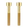 2Pcs Light Weight Metal Alloy Cycling Stem Cover Screws Bicycles Headset Bolt Socket Cap Head Bolts Screw Enduring