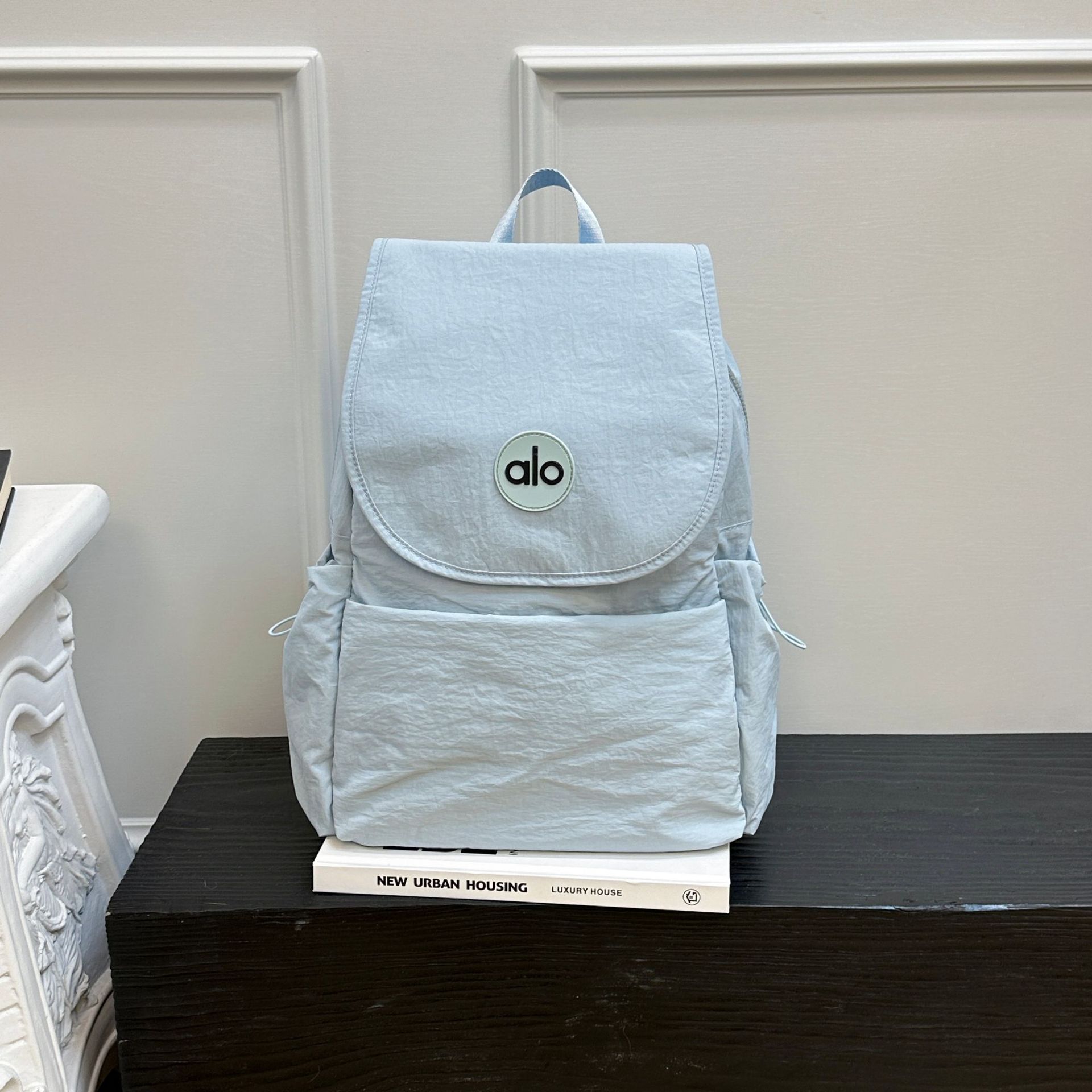 

Nylon Cloth Bag, Four Seasons Forest Series Ins, High Appearance, Fresh and Sweet Backpack, Lightweight Travel Backpack світло-синій колір